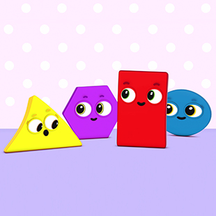 Learn Shapes: 3D Shapes Animated Series - Shapes School